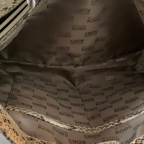 Michael Kors Snake Print Bag - Picture 14 of 14